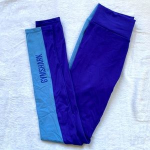 Gymshark Duo Leggings - Cobalt/Blue - Small